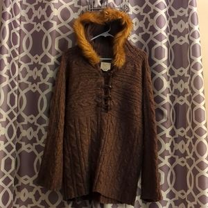 Old Navy XXL Hooded Toggle Sweater